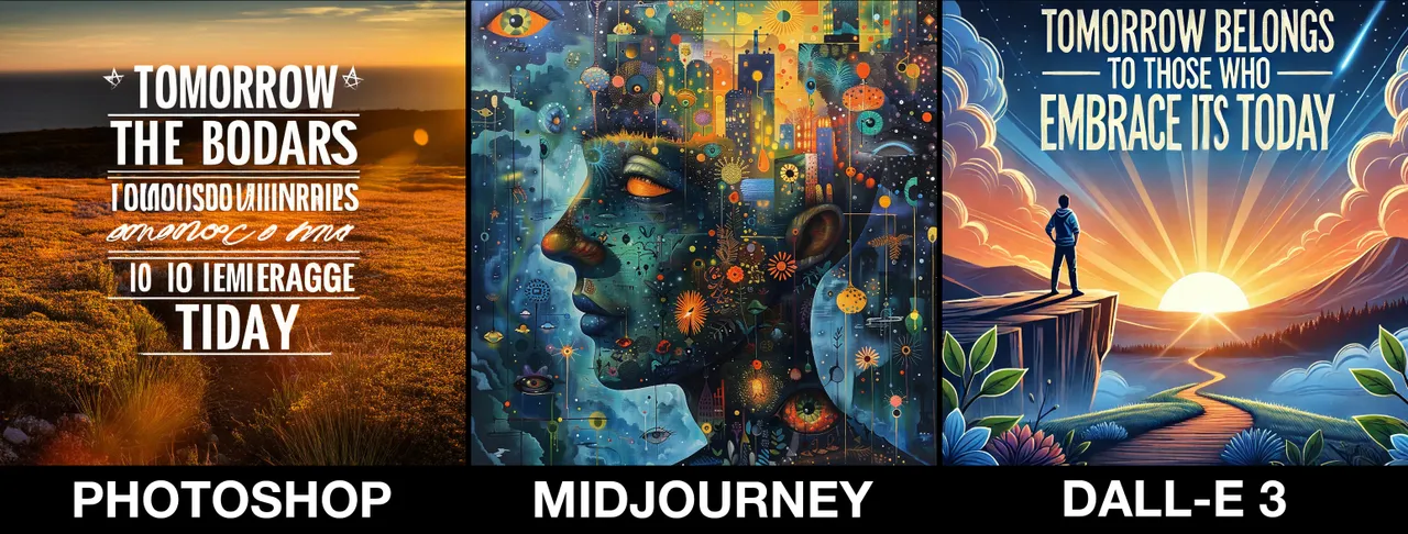 Photoshop、Midjourney和DALL-E 3对比测试:谁才是真正的AI图像生成王者?