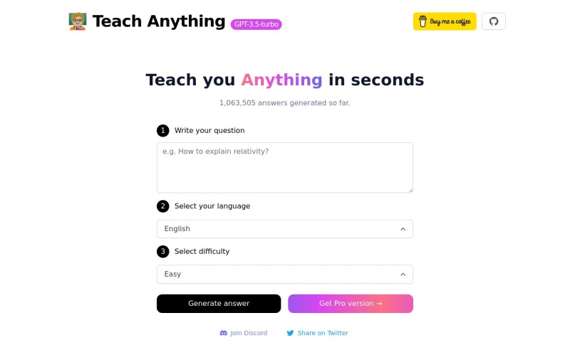 Teach Anything