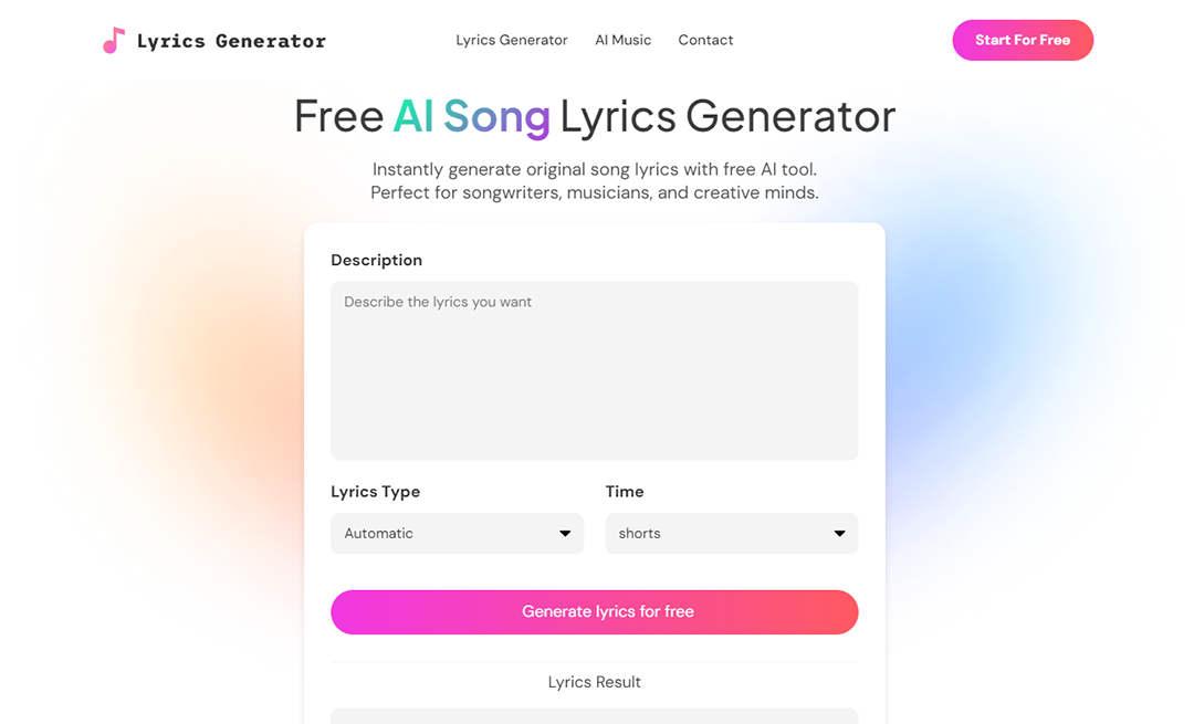 Lyrics Generator