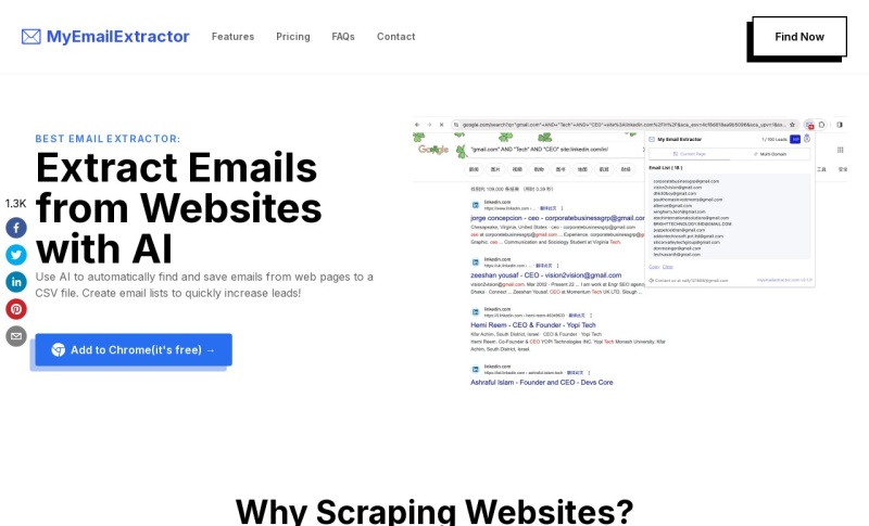 My Email Extractor