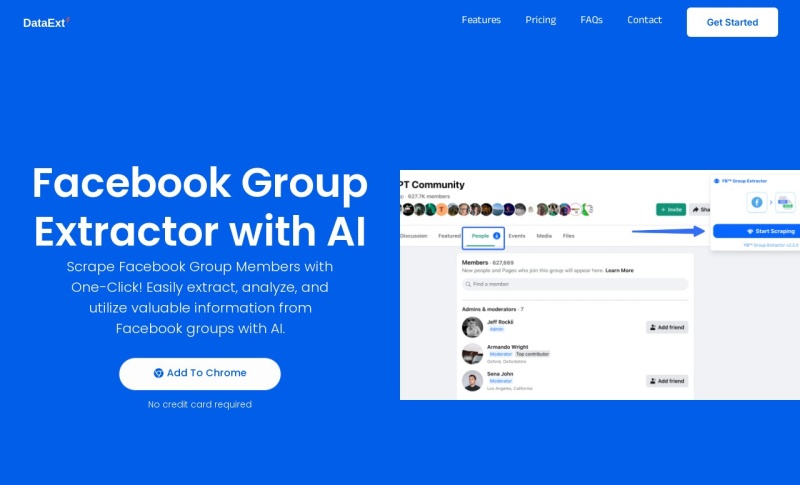 FB Group AI Extractor