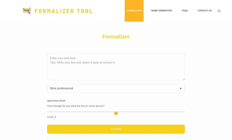 Formalizer
