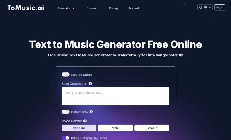 ToMusic.ai