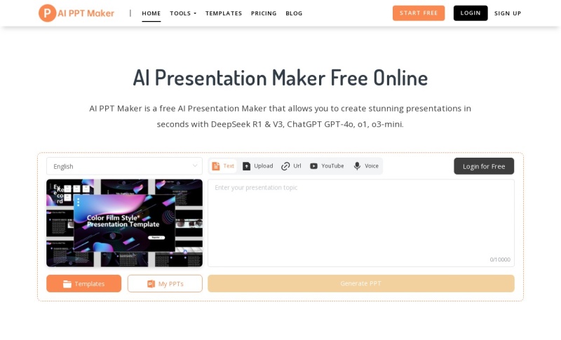 AI PPT Maker