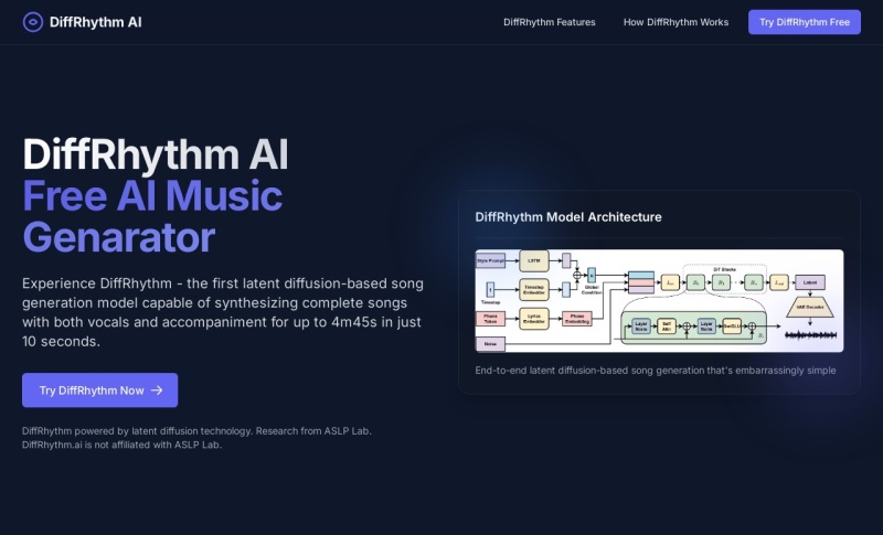 DiffRhythm AI