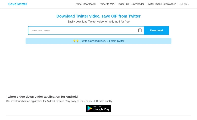 SaveTwitter