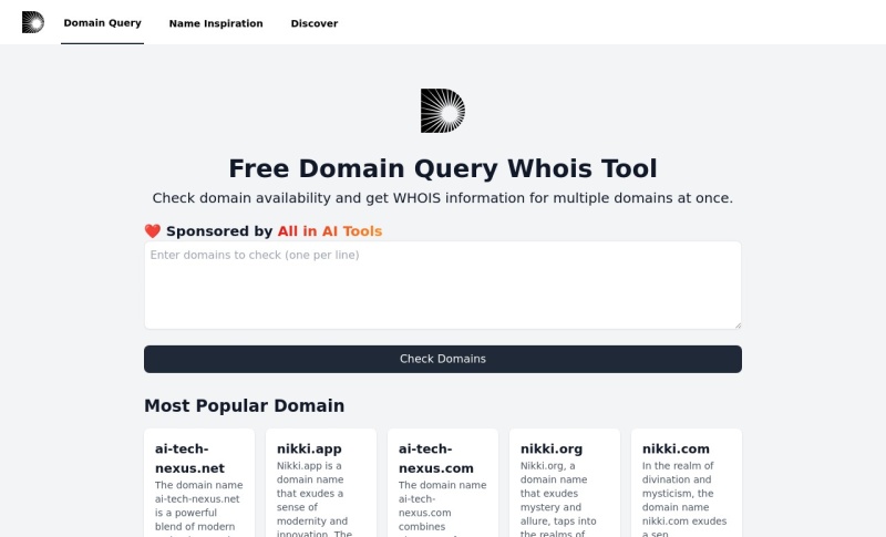 Domain Query