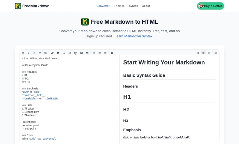 FreeMarkdown