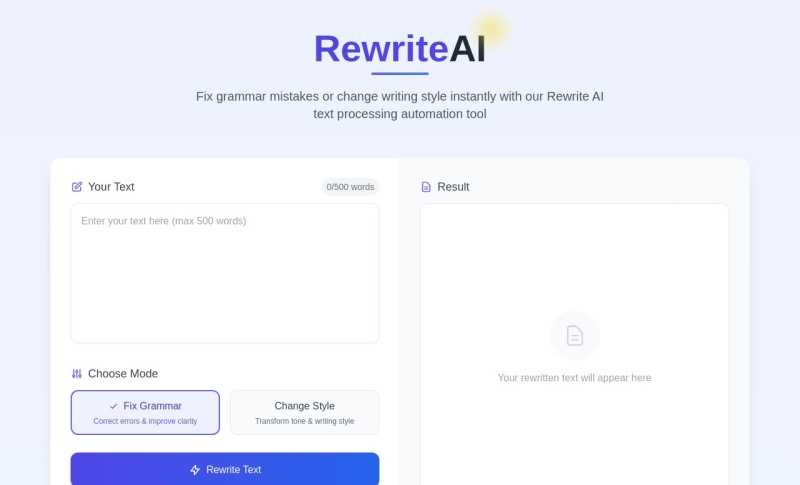 Rewrite AI