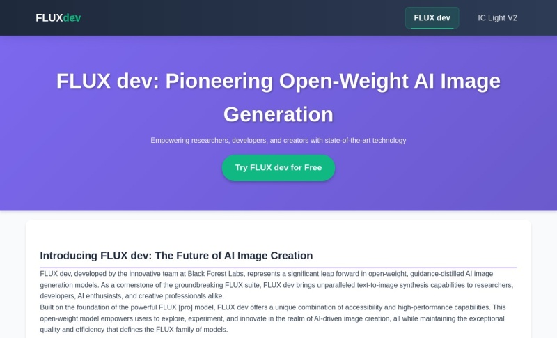 FLUX Dev