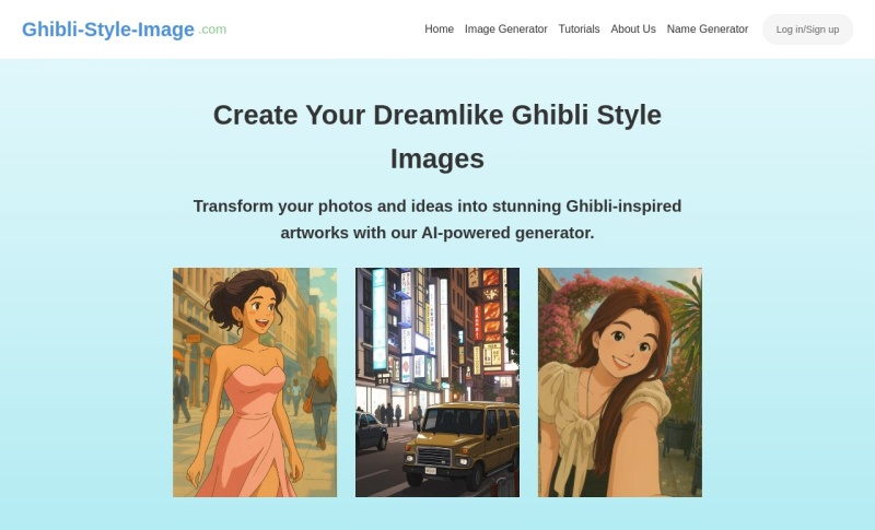 Ghibli Style Image