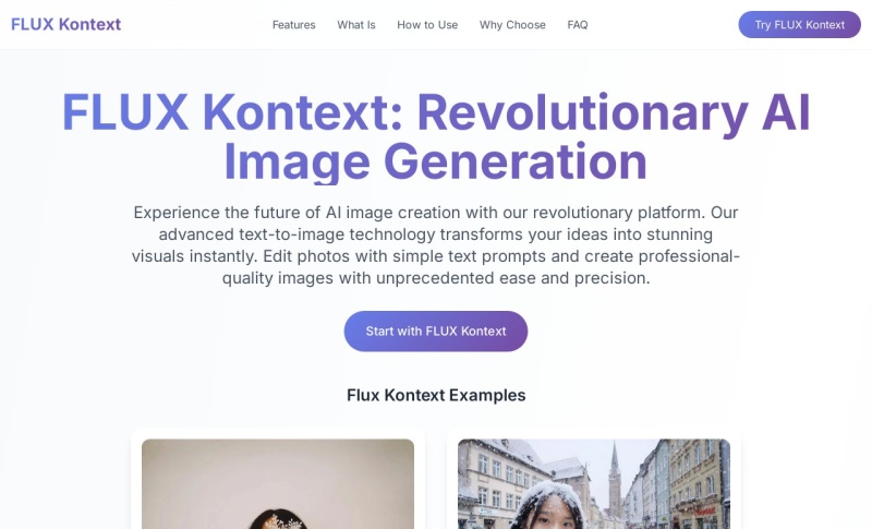FLUX Kontext
