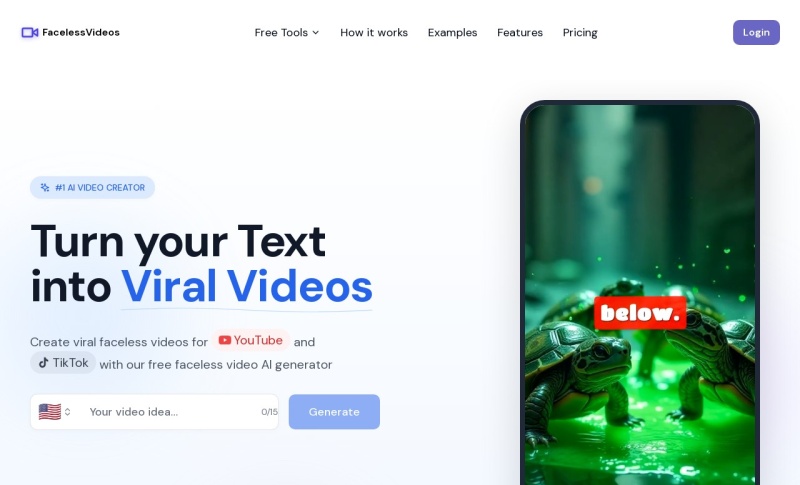 Faceless Videos App