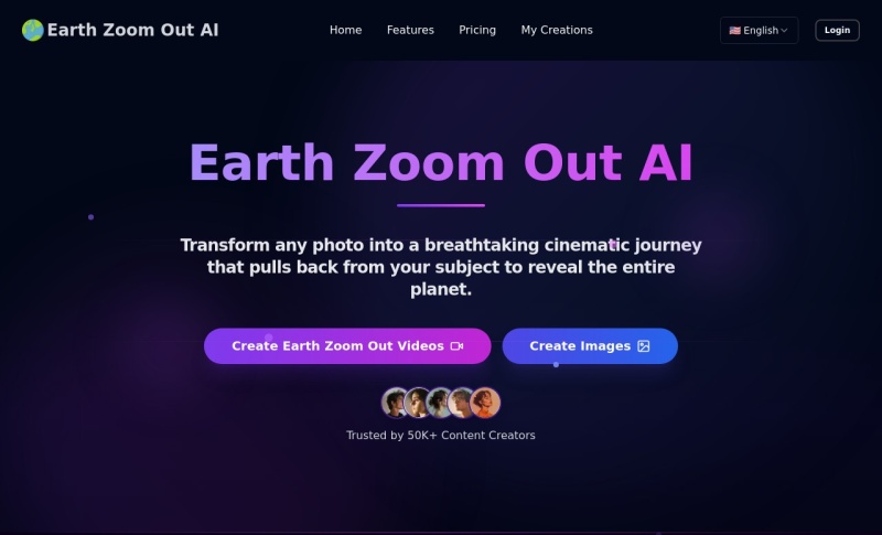 Earth Zoom Out AI