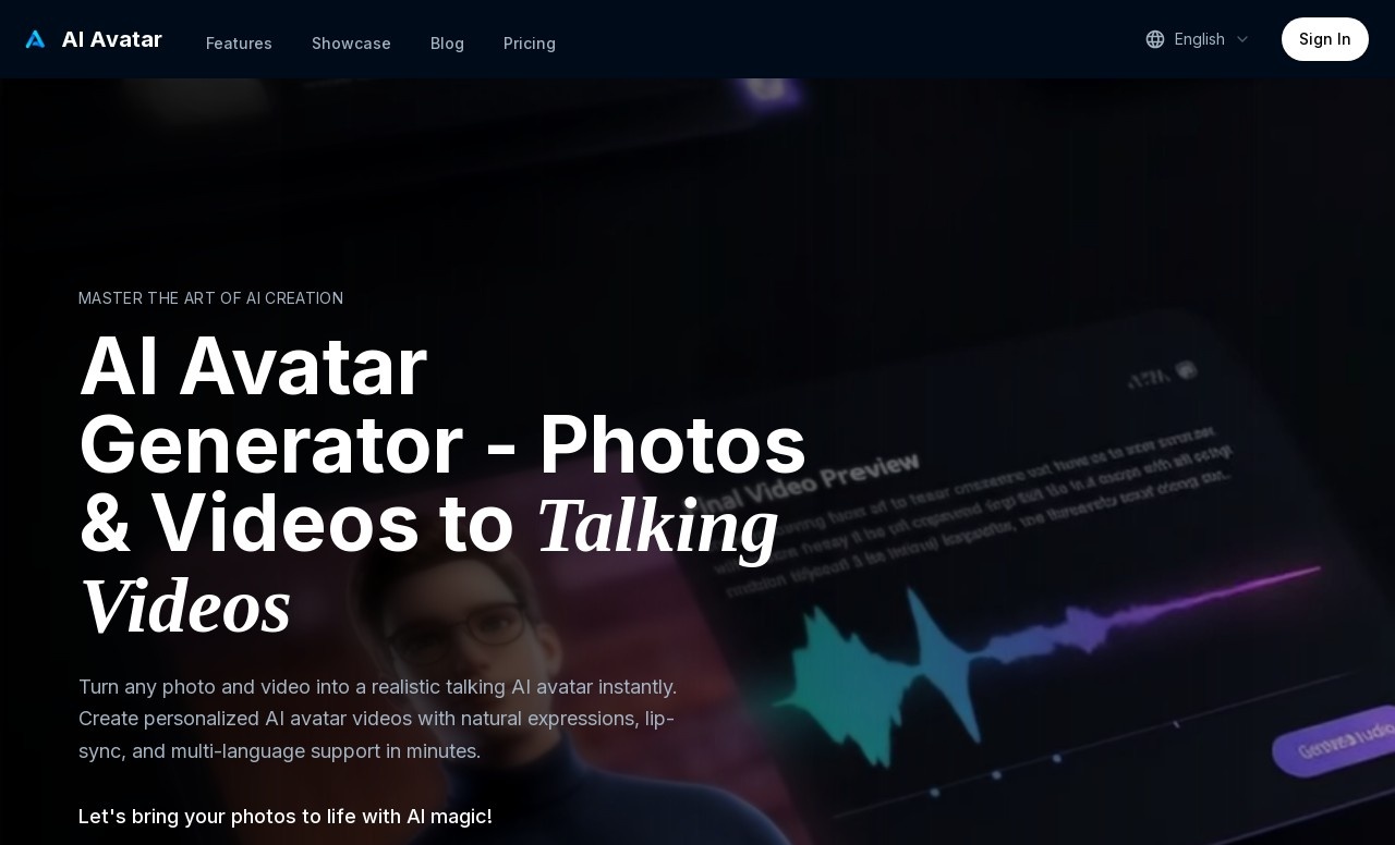 AI Avatar Generator
