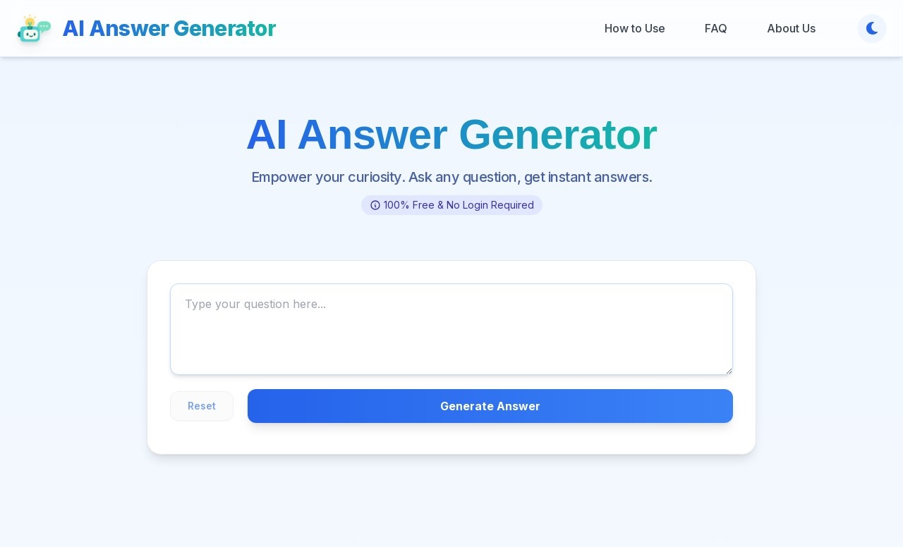 AI Answer Generator