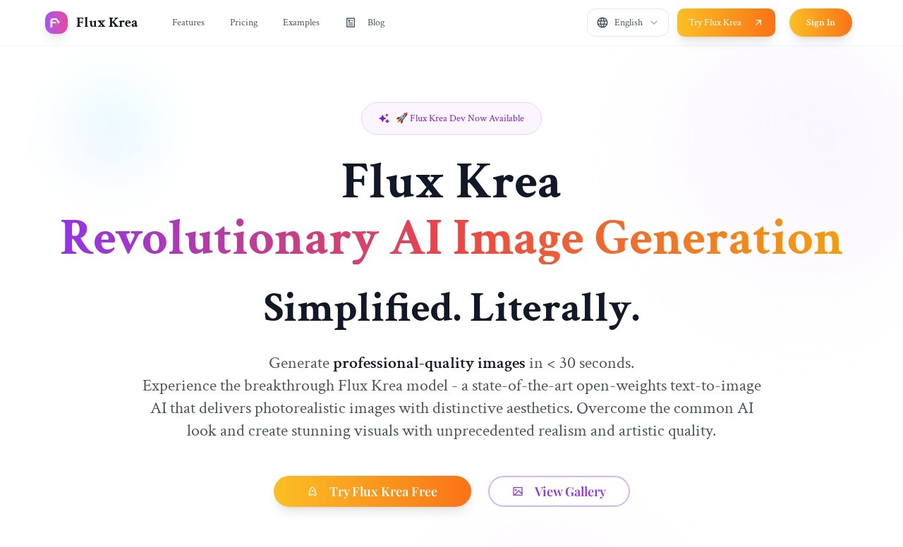 Flux Krea