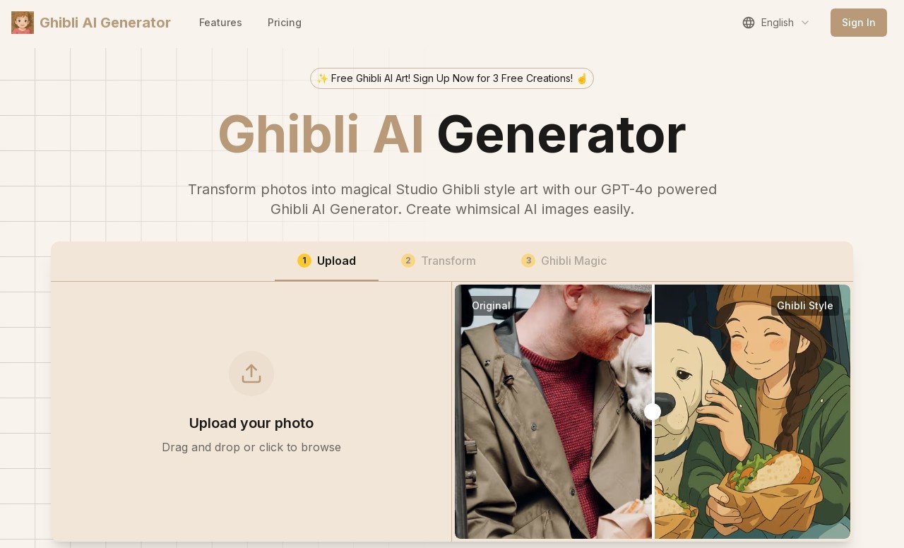 Ghibli AI Generator