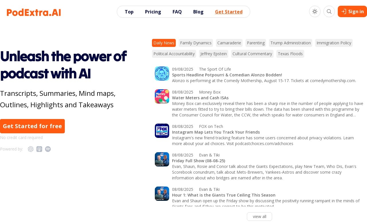 PodExtra AI