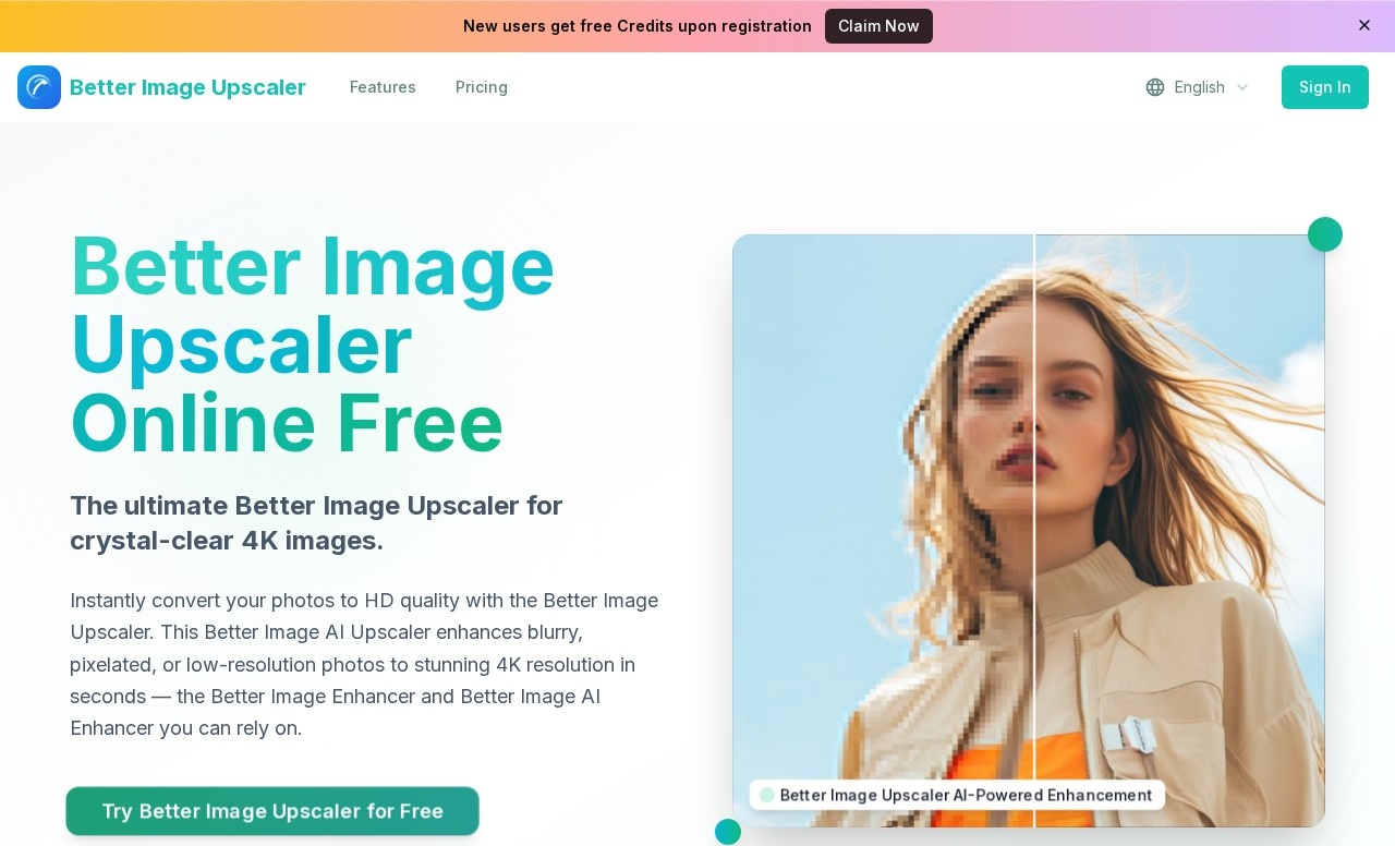 Better Image Upscaler