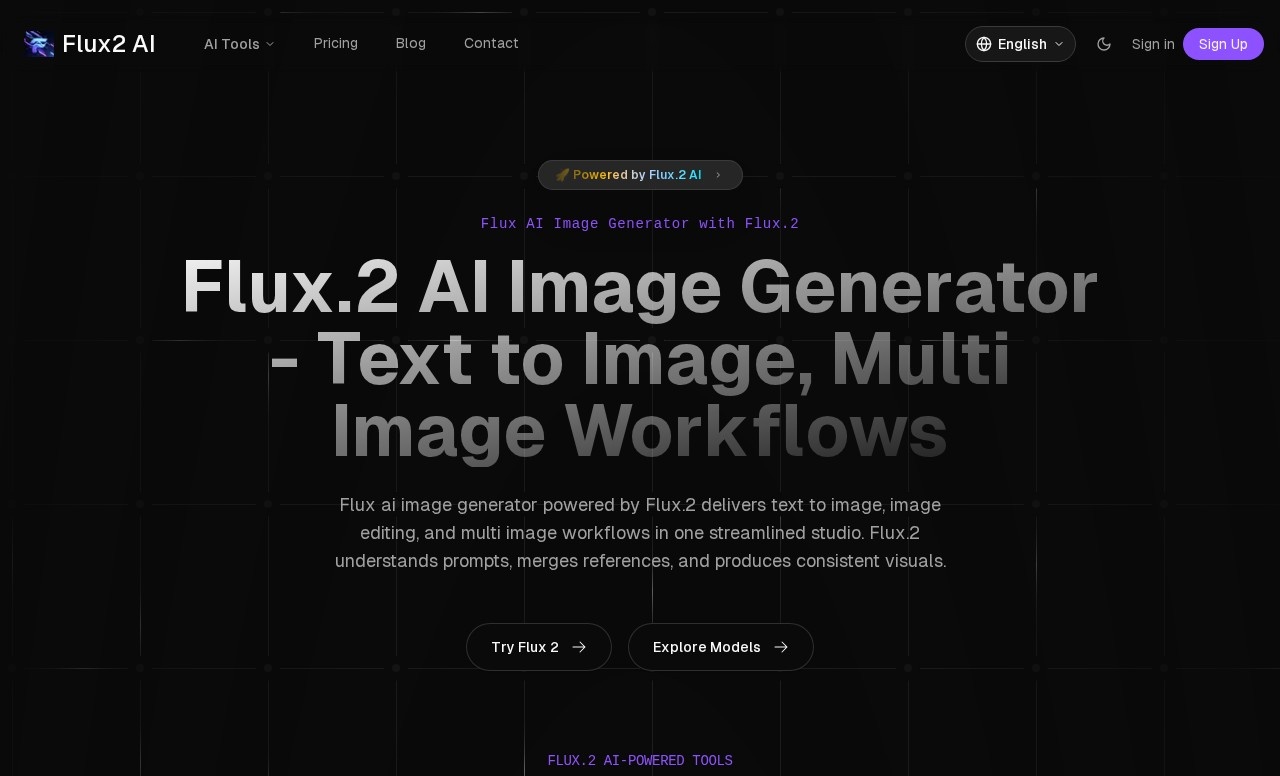 Flux.2 AI 图像生成器