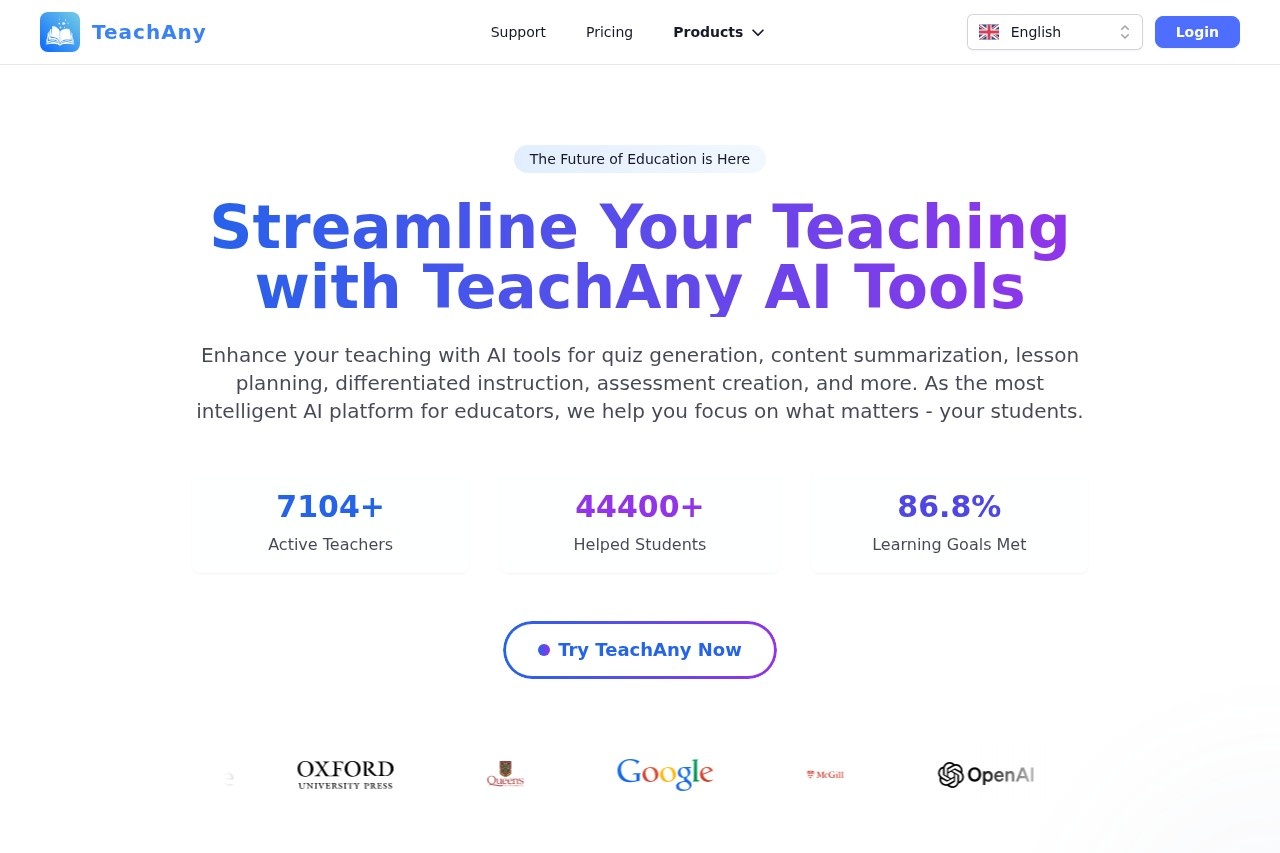 TeachAny