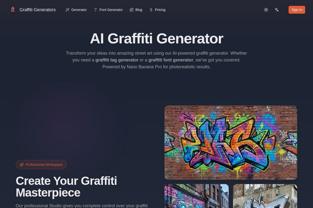 Graffiti Generator