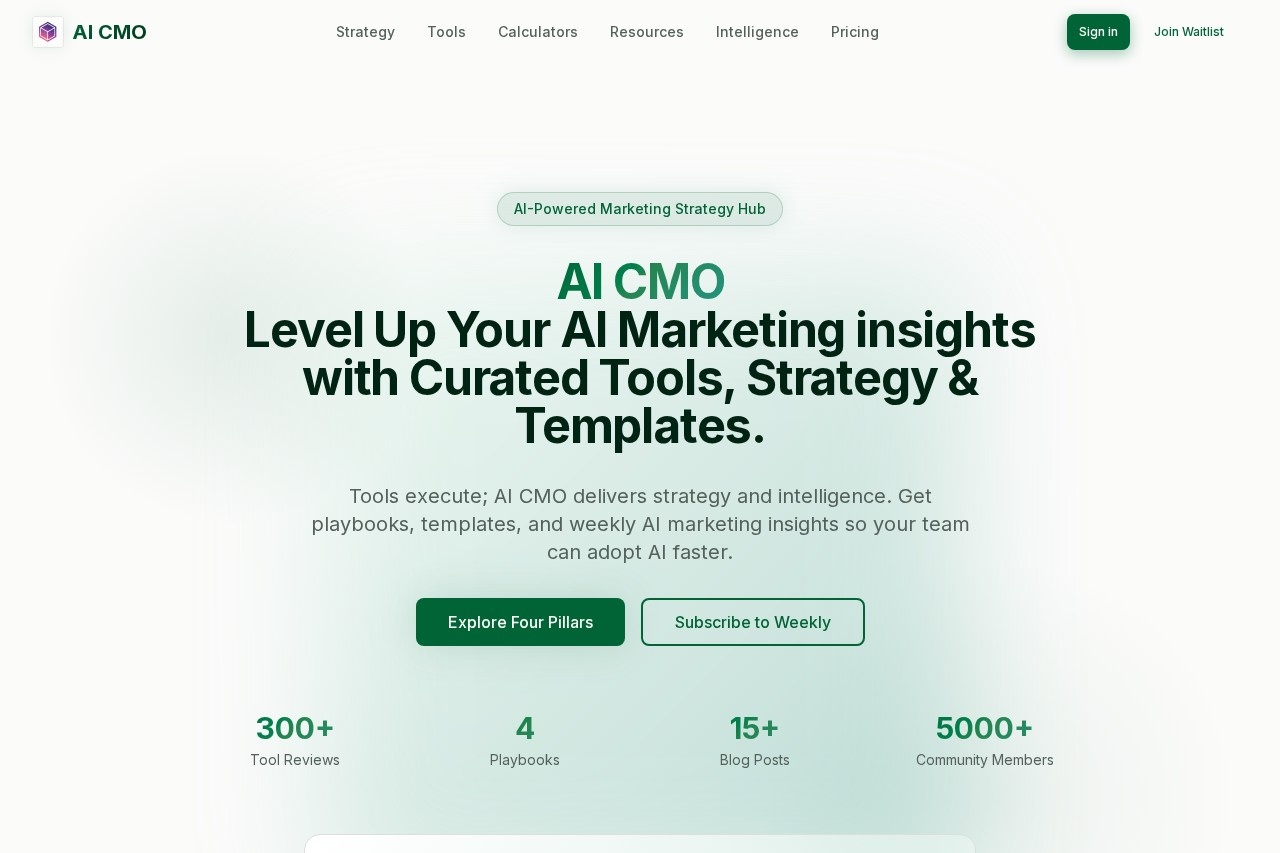 AI CMO
