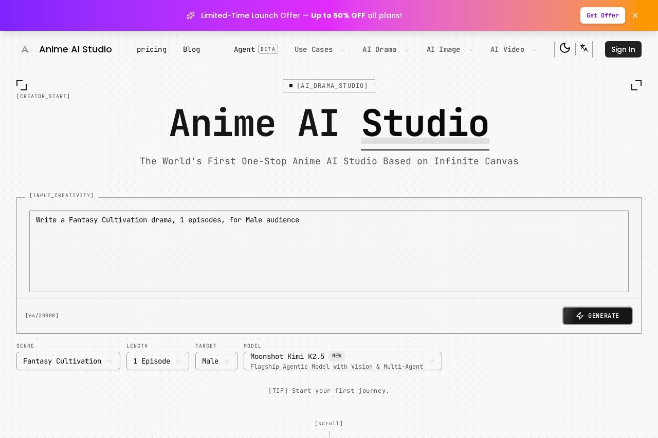 Anime AI Studio