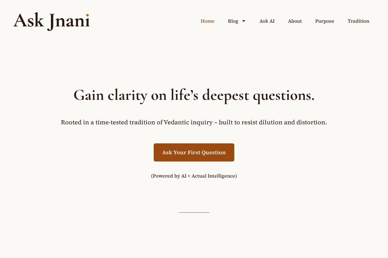 Ask Jnani