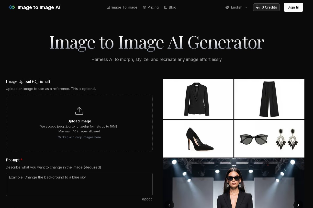 Image to Image AI
