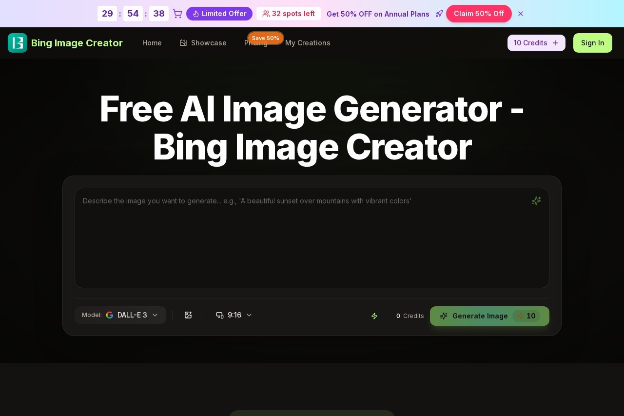 Bing Image Creator