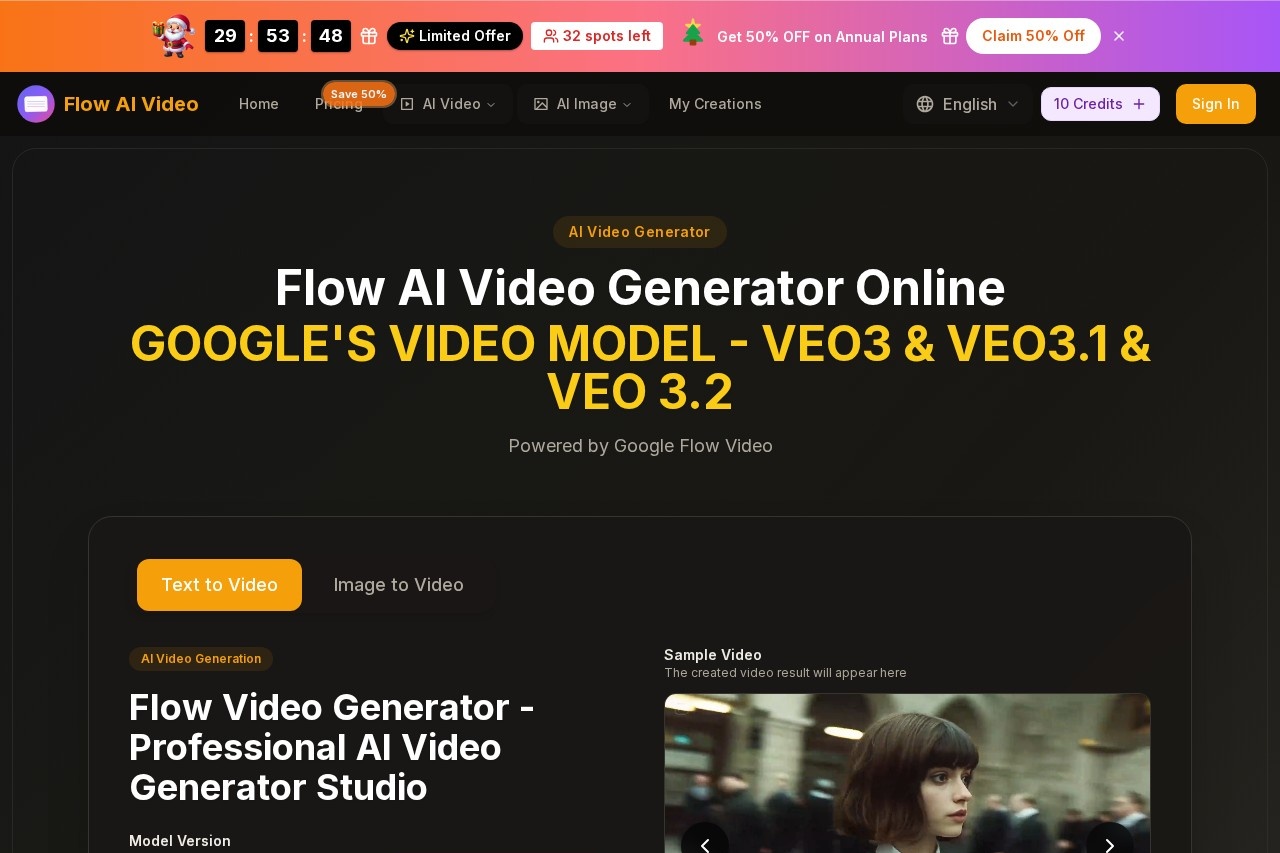 Flow AI Video Generator