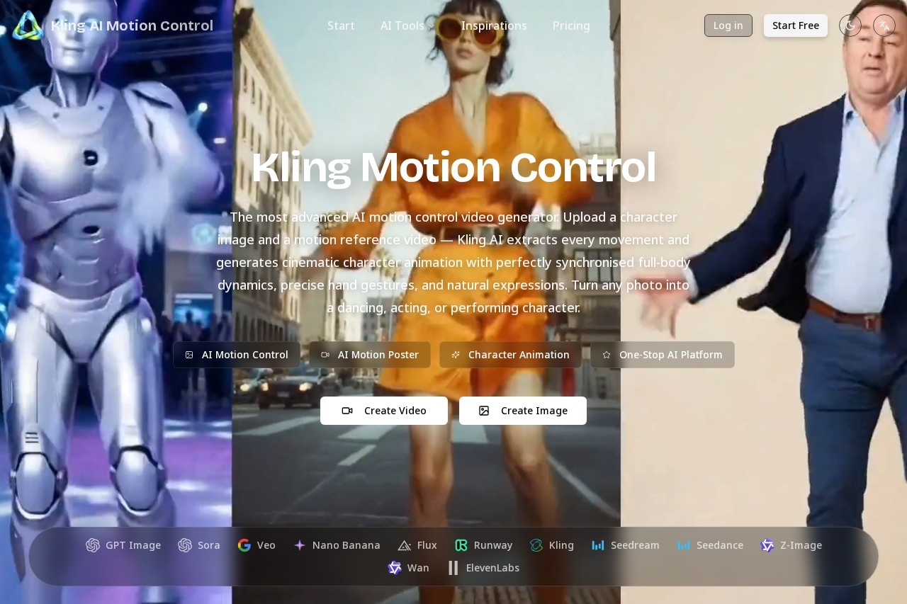 Kling AI Motion Control