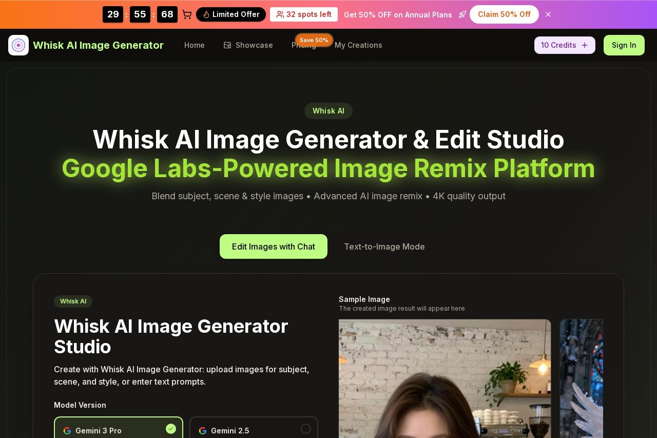 Whisk AI Image Generator