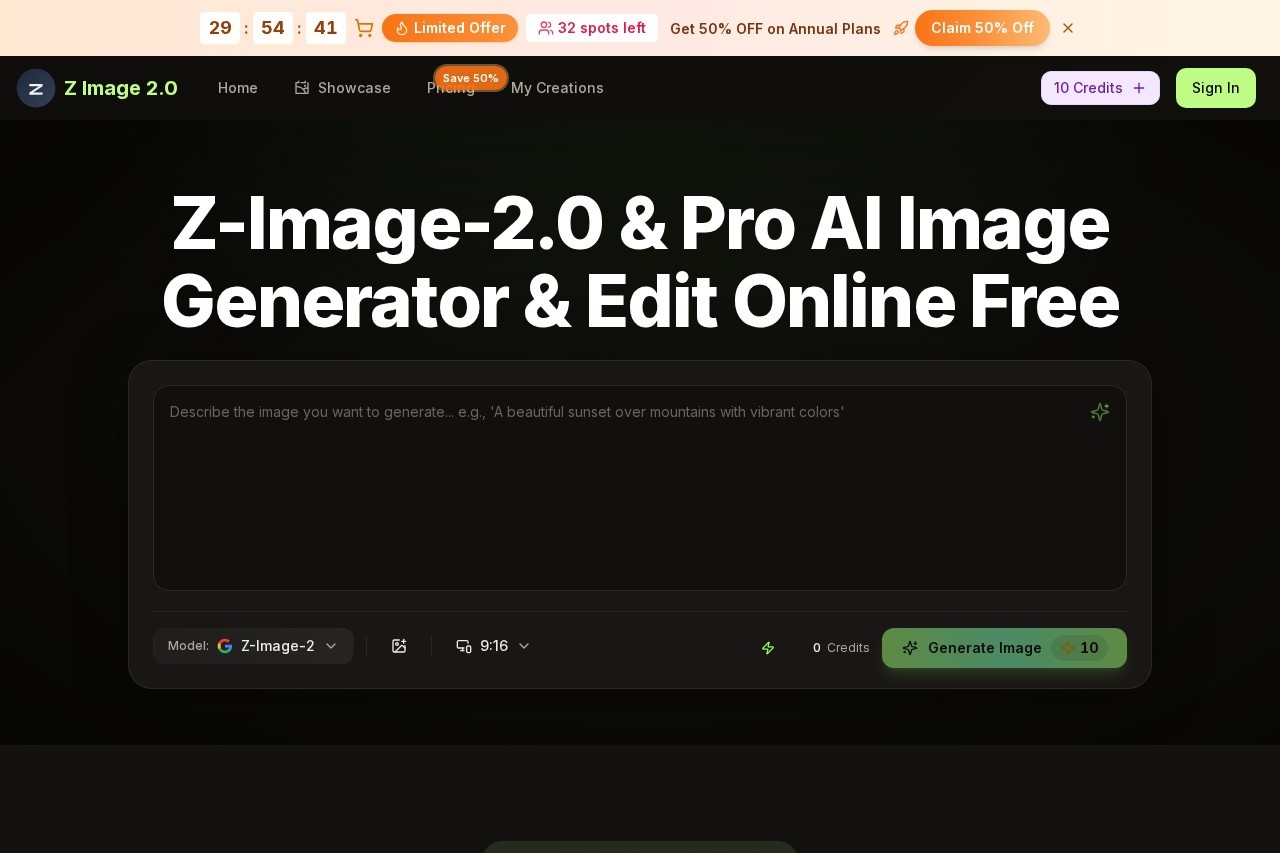 Z Image 2 Studio