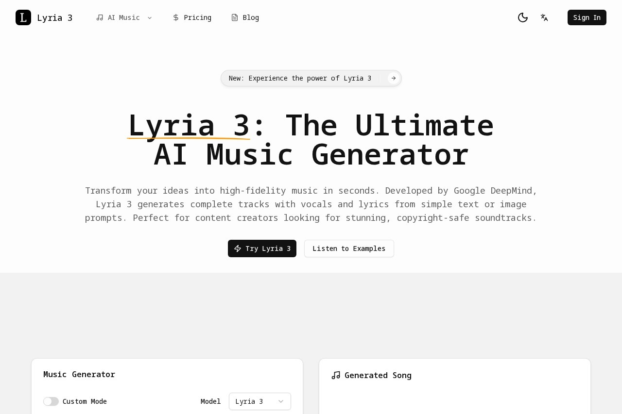 Lyria 3