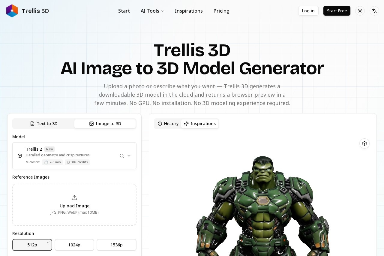 Trellis 3D