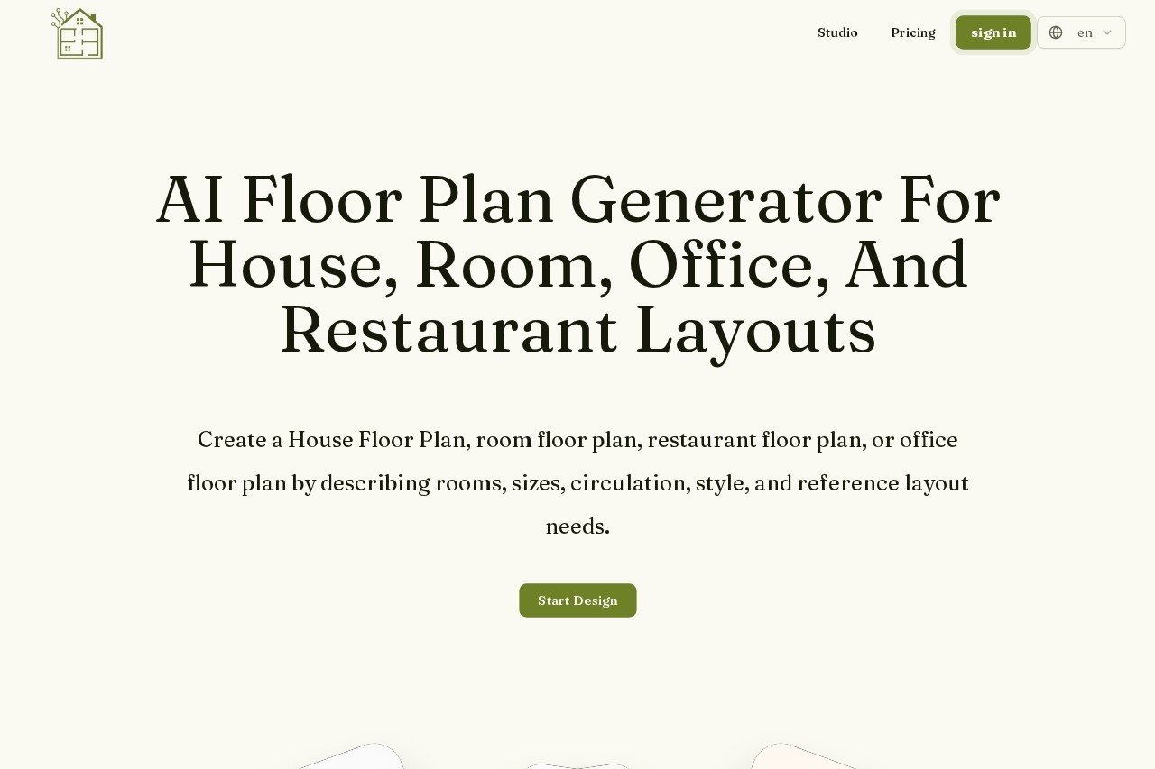 AI Floor Plan Generator