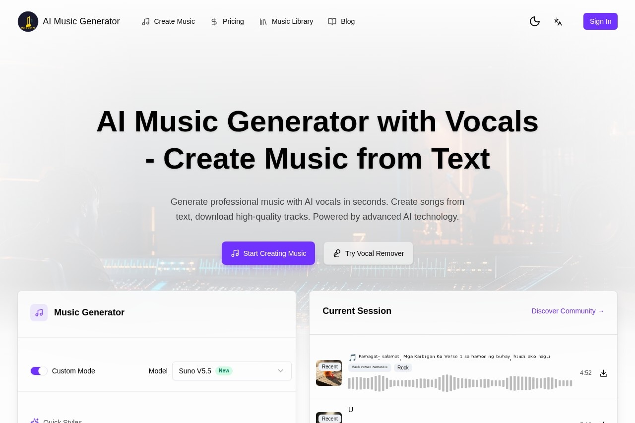 AI Music Gen