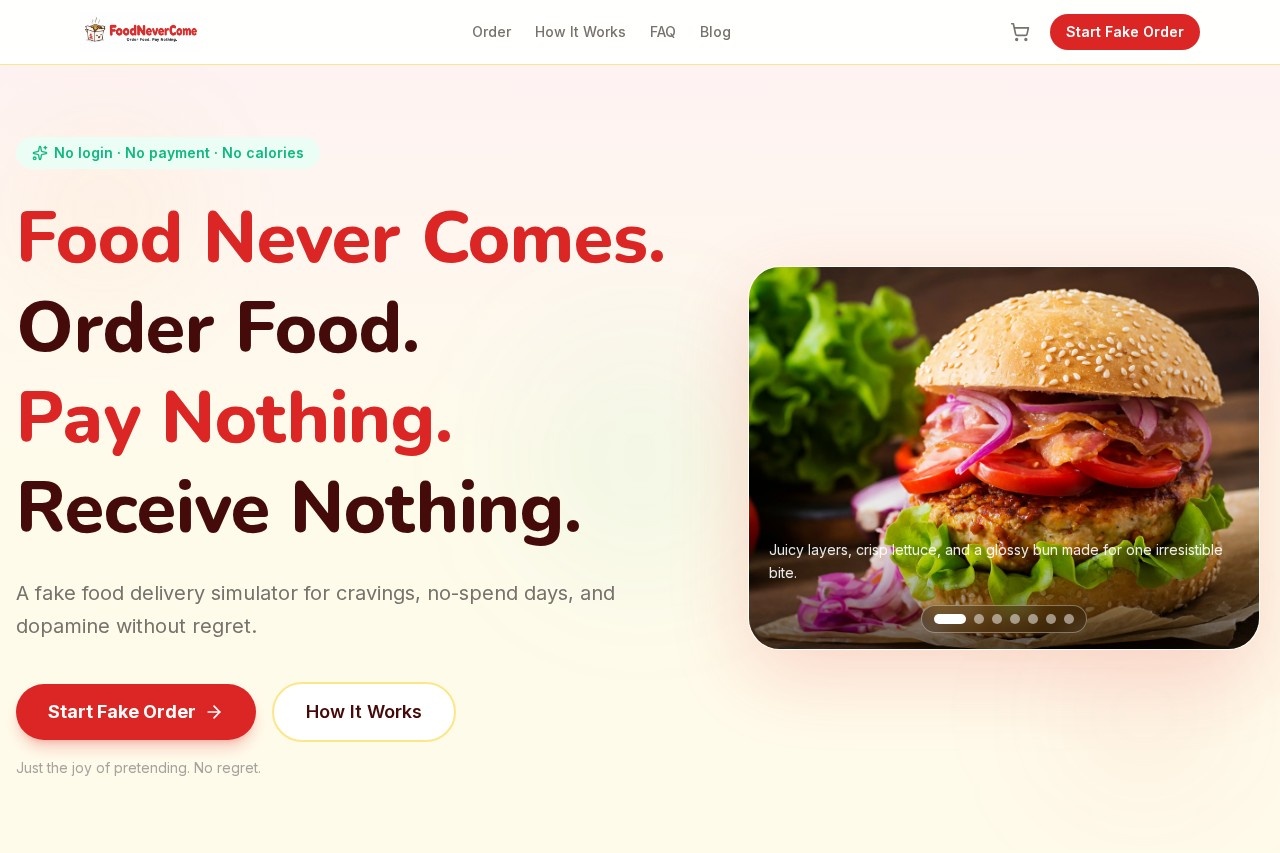 FoodNeverCome