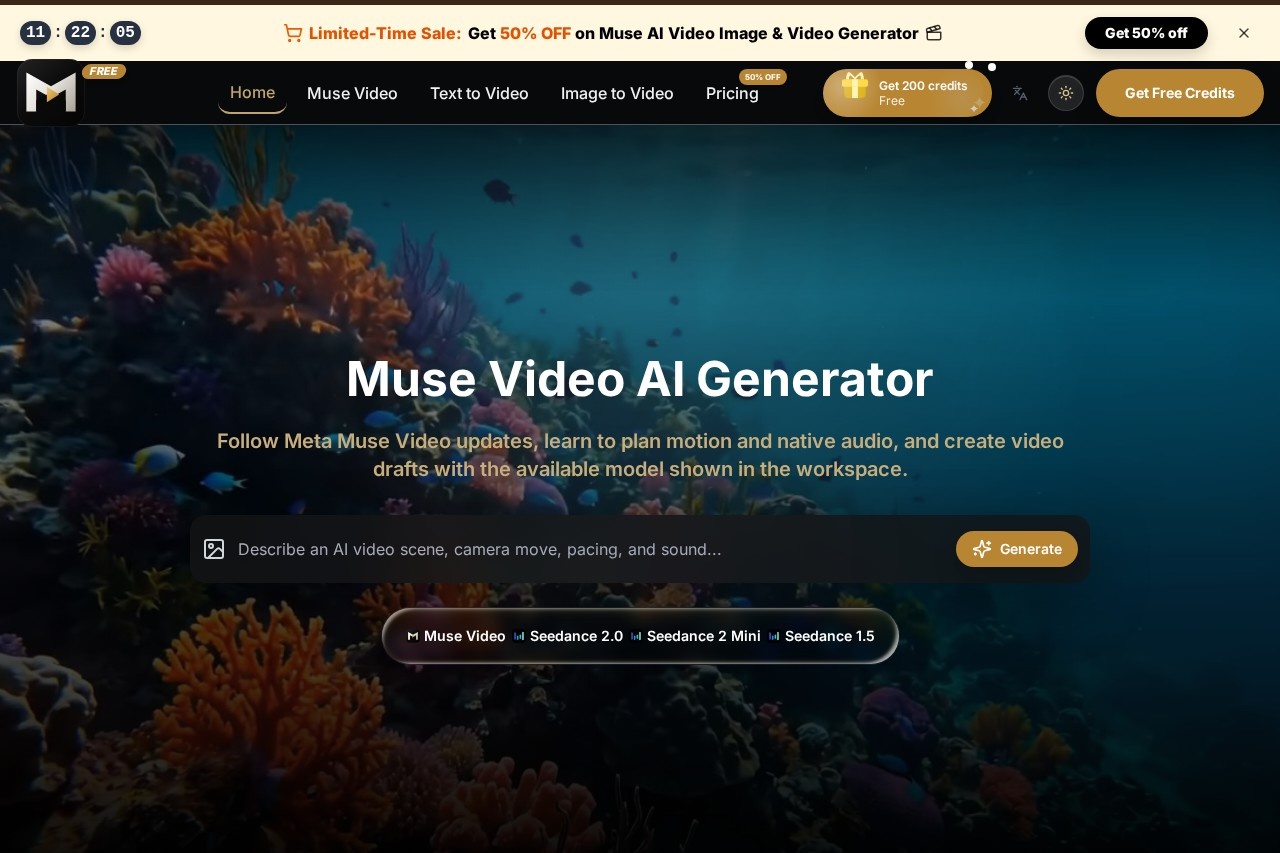 Muse Video AI Generator