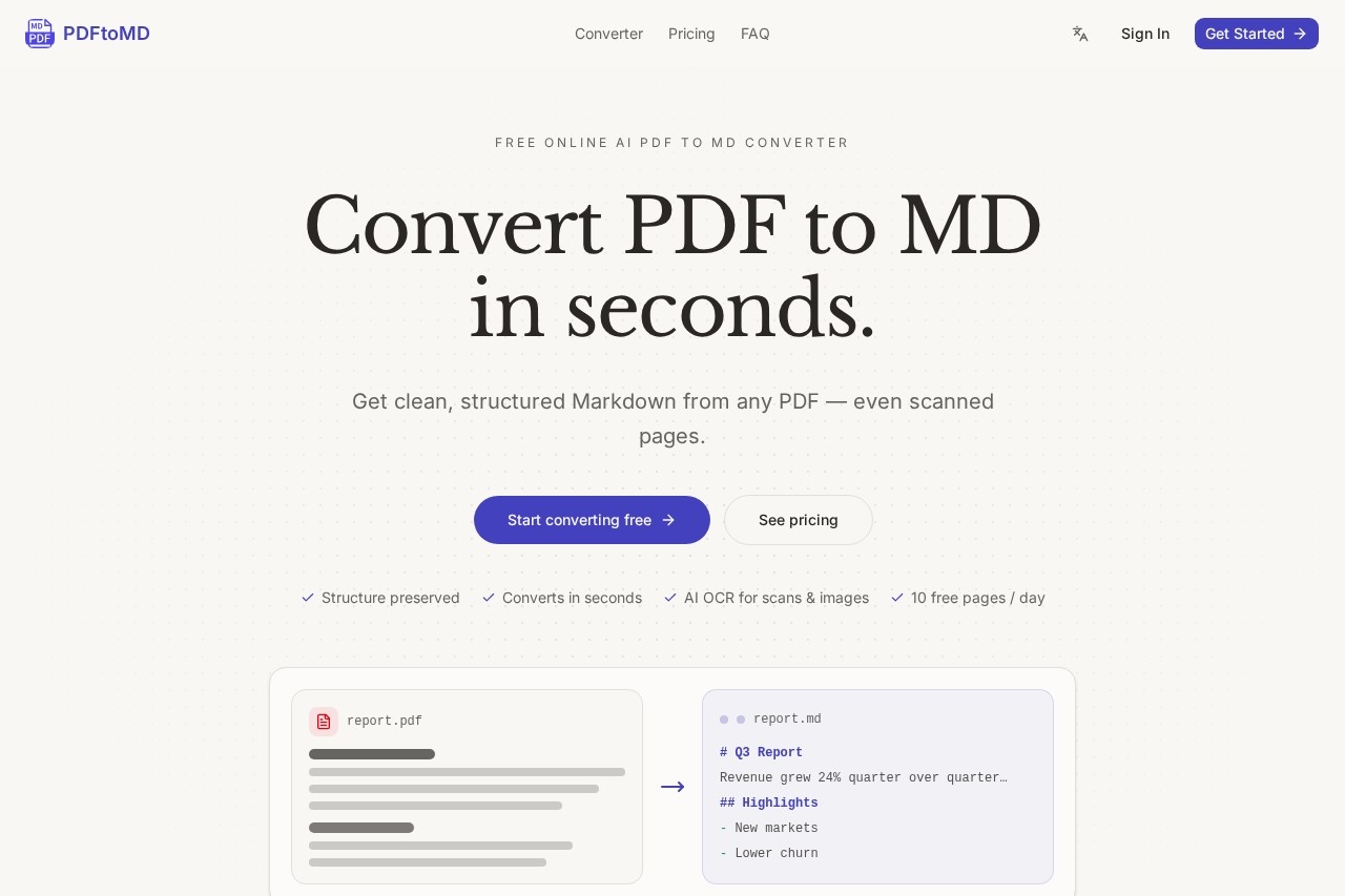 PDFtoMD