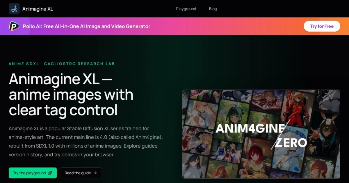 Animagine XL