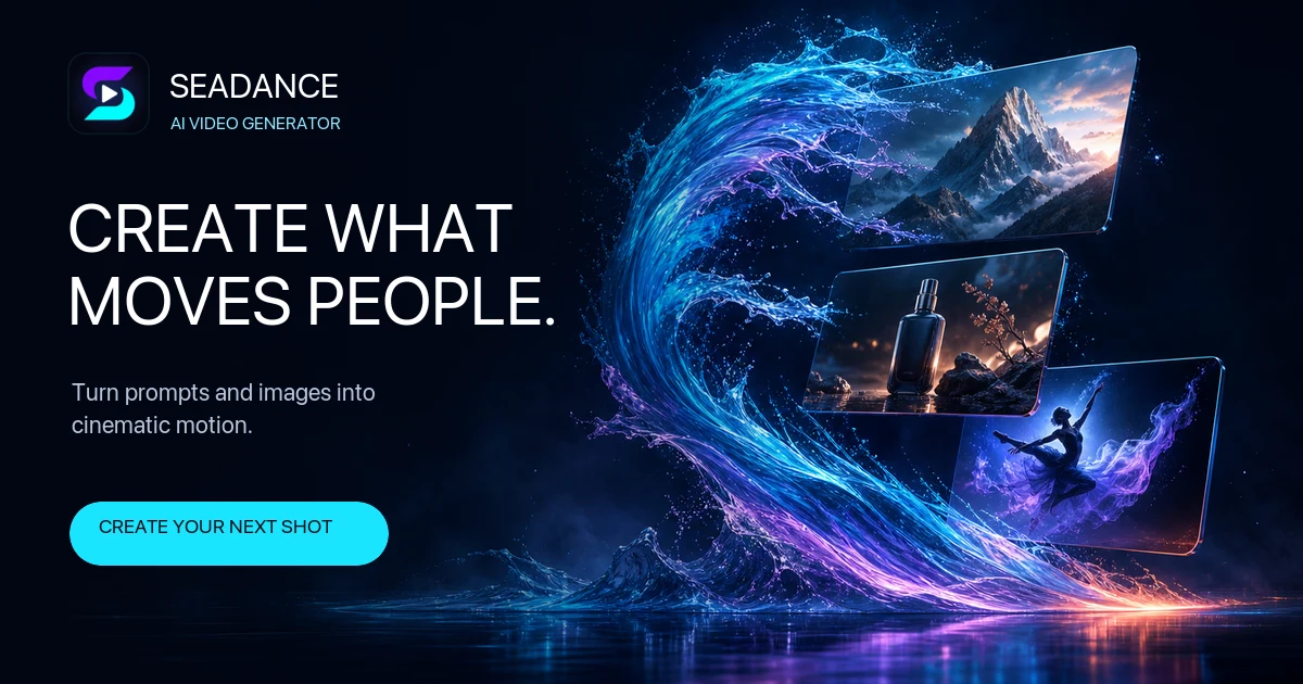 Sedance AI视频生成器