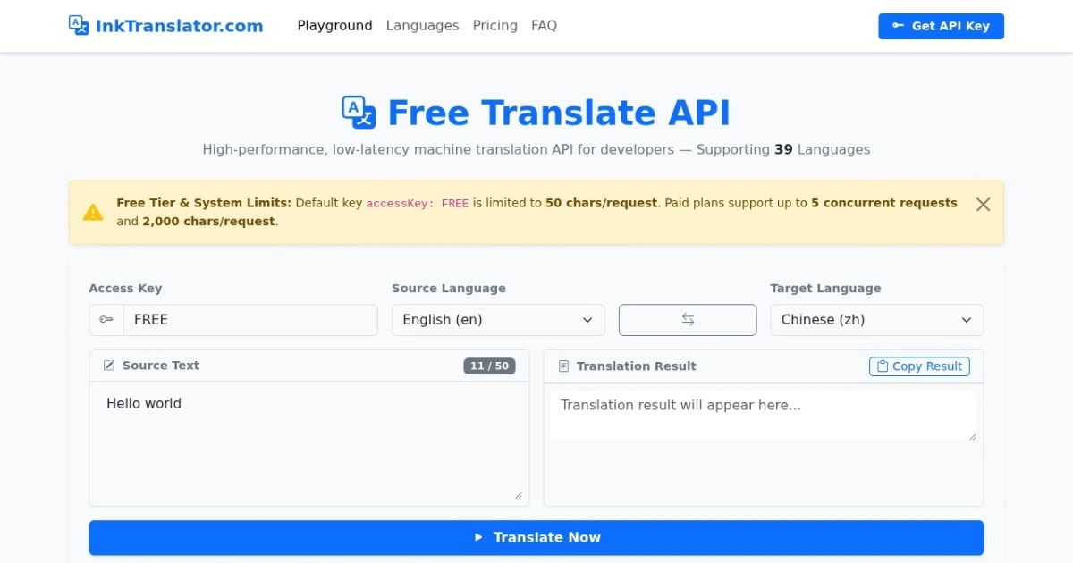InkTranslator